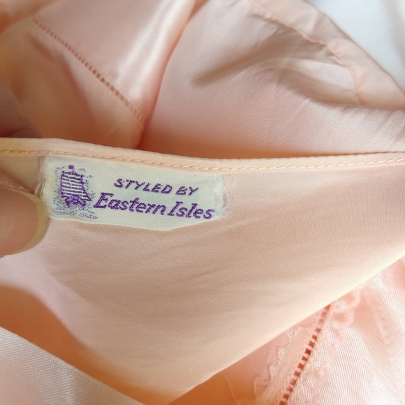 stunning VINTAGE GLAMOUR NIGHTGOWN M - Picture 7 of 7